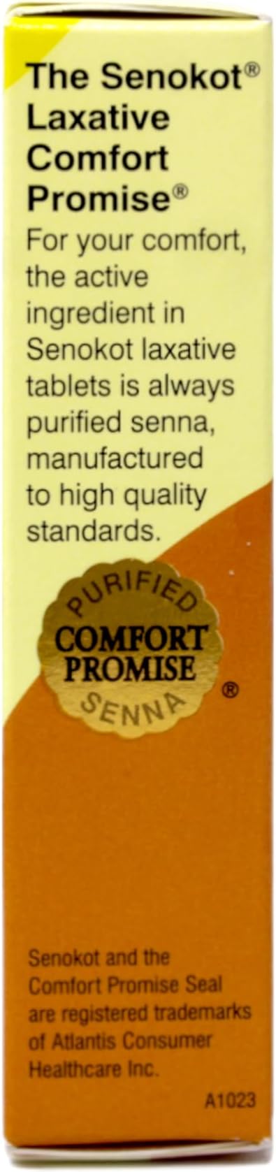 Senokot Extra Strength Natural Vegetable Laxative - 12 Tablets Each (Value Pack of 6)