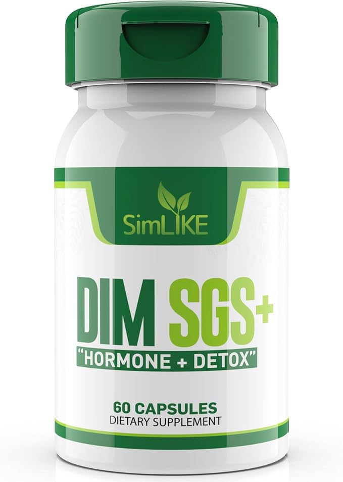 Nutraceuticals - DIM SGS +, Hormone + Detox (60 Capsules)