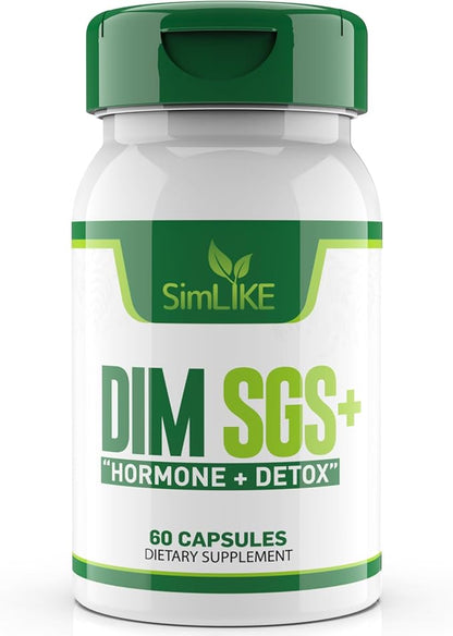 Nutraceuticals - DIM SGS +, Hormone + Detox (60 Capsules)