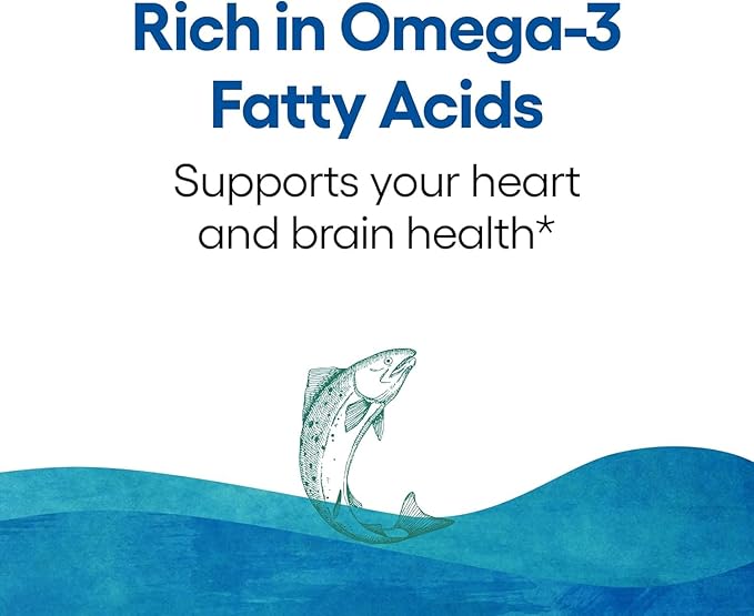 Omega Factors by Natural Factors, Wild Alaskan Salmon Oil, Supports Heart and Brain Health with Omega-3 DHA and EPA, 90 Softgels