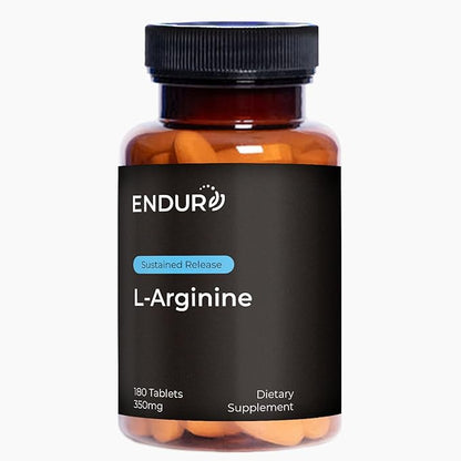 L-Arginine - 350mg Sustained Release for Optimal Absorption - Nitric Oxide Precursor*, 180 Tablets Company