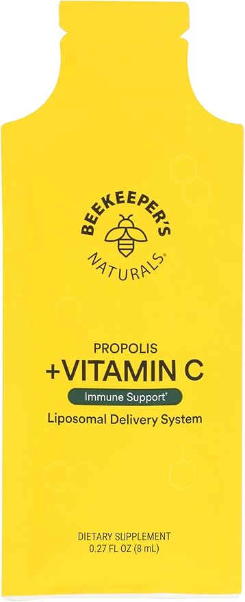 BEEKEEPERS NATURALS Propolis Liposomal with Vitamin C Single, 0.27 FZ