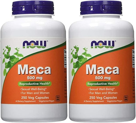 NOW Foods Maca 500mg, 500 Capsules