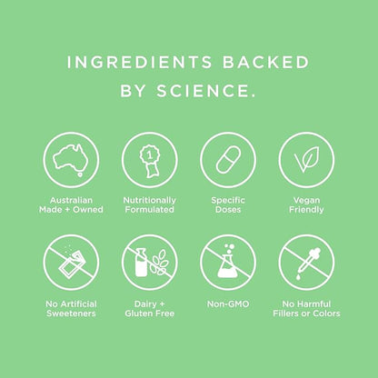 JSHealth Super Greens Powder - Greens & Collagen Powder - Superfood Powder with Marine Collagen Peptides, Vitamins & Veggies, 30 Servings