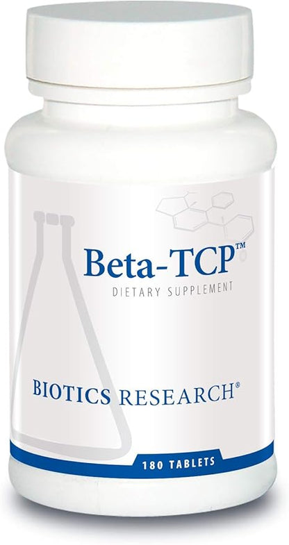 Biotics Research Beta-TCP™ - Digestive Enzymes For Women & Men -Enzymes for Digestion Supports Liver Function, Normal Bile Flow, Healthy Cholestrol, With Betaine & Organic Beet Concentrate 180 Tablets
