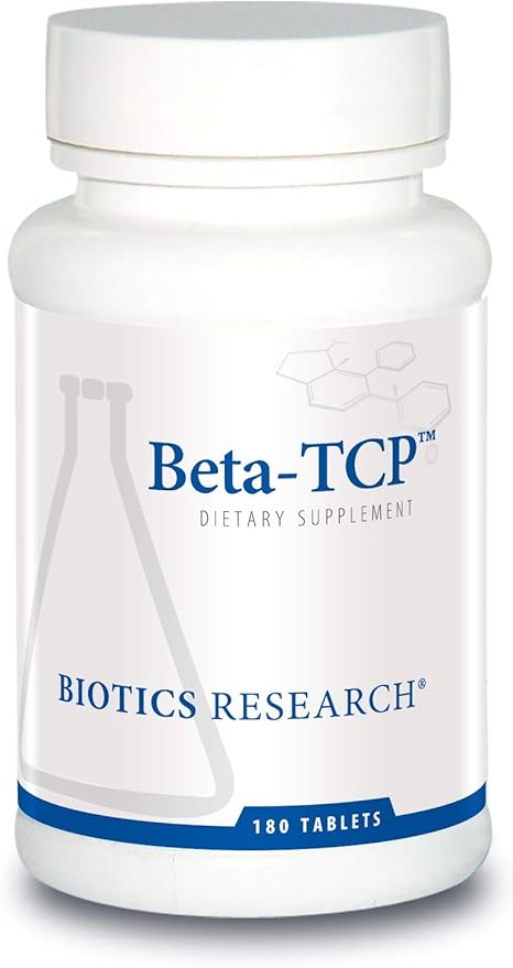 Biotics Research Beta-TCP™ - Digestive Enzymes For Women & Men -Enzymes for Digestion Supports Liver Function, Normal Bile Flow, Healthy Cholestrol, With Betaine & Organic Beet Concentrate 180 Tablets