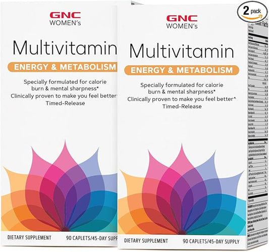 GNC Women's Multivitamin Energy & Metabolism - Twin Pack