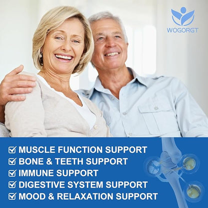 Calcium Citrate 1200mg Supplement with Vitamin D3 for Women and Men - Calcium Magnesium Zinc D3 Supplement for Bone, Teeth, Immune Support, Vegan-Friendly - 120 Tablets