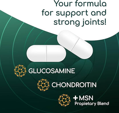 X Ray High Potency Joint Health Supplement, with Glucosamine 1500mg, Chondroitin 300mg, MSM 120 mg, Supports Healthy Joints, Bones & Cartilage - 50 Count
