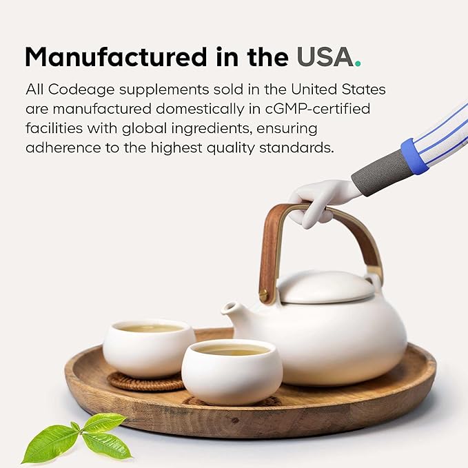 Codeage GLP-1 Probiotic+ - Live Probiotics Akkermansia, Clostridium, Bifidobacterium, Chicory Inulin Probiotic, Prebiotics & Postbiotics Supplement - 500 Million AFU - 30 Capsules