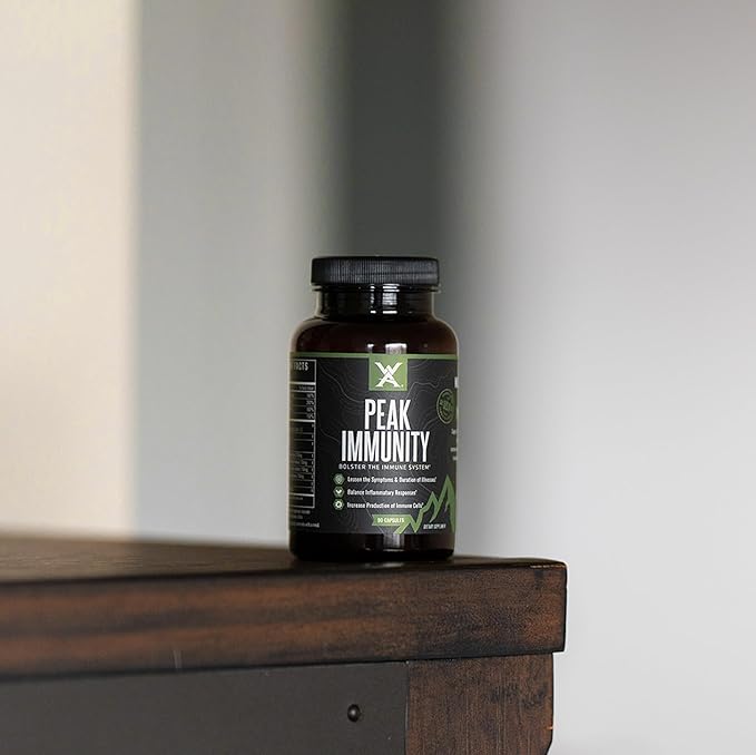 Wilderness Athlete - Peak Immunity | Vitamin D, Vitamin C, Zinc Supplements - Immune System Support - NAC Supplement - Quercetin, Elderberry, & Mushroom Supplement - Elderberry Capsules