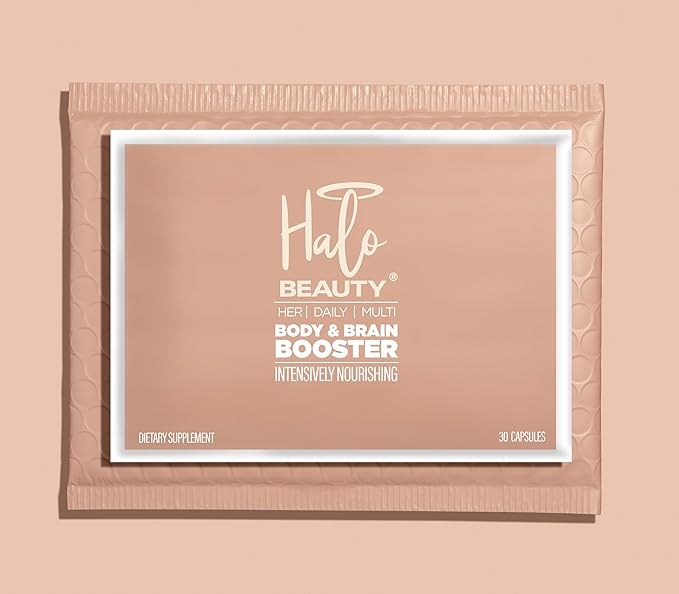 Her Daily Multi - 30 Capsule Vegan Women's Multivitamin for Energy, Mental Clarity & Wellness - Body & Brain Booster with B6, D3 & Zinc
