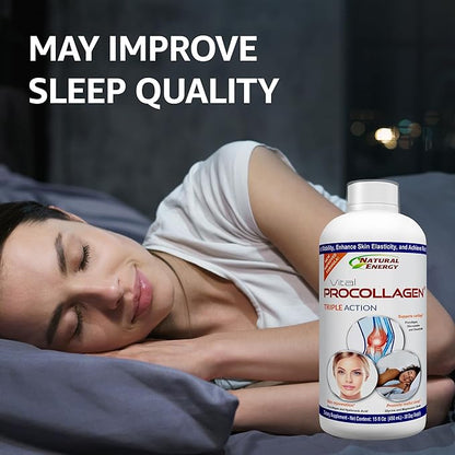 Vital for Women and Men, Joint Support, Sleep Aid, Skin Care/Collagen Peptides Mix, Hyaluronic Acid, Glucosamine, Chondroitin, Glycine, Magnesium, Boron & Aloe – 30 Days Supplies
