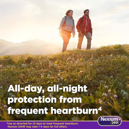 Nexium 24HR ClearMinis 20mg Delayed Release Heartburn Relief Capsules, Esomeprazole Magnesium Acid Reducer, 42 Count