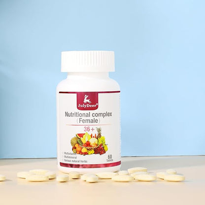 One Daily Multivitamin for Women - Complete Multimineral & Multivitamin with Vitamin A, C, D, E and B-Complex, Zinc & More Vitamins for Immunity, Energy, Hair, Skin & Nails - 60 Tablets