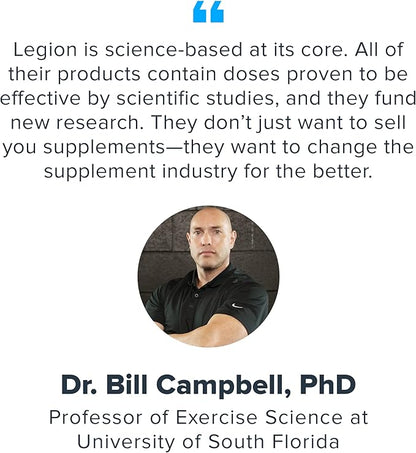 LEGION Pulse Pre Workout - All Natural Nitric Oxide Preworkout Drink to Boost Energy, Creatine Free, Naturally Sweetened, Beta Alanine, Citrulline, Alpha GPC (Peach)