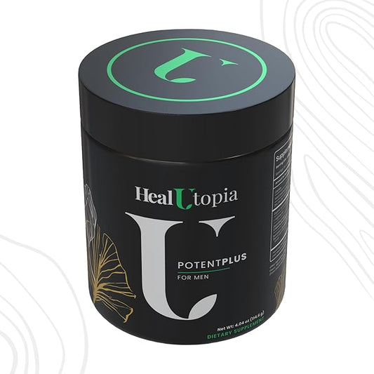 Maximum Men's Stamina, Endurance & Energy Booster with Organic Goji Berry, Cistanche Extract, Horny Goat Weed, Zinc, and L-Arginine | Non-GMO, Plant-Based, Made in USA | 30 Servings