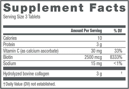 NeoCell Super Collagen With Vitamin C and Biotin, Skin, Hair and Nails Supplement, Includes Antioxidants, Tablet, 270 Count, 1 Bottle