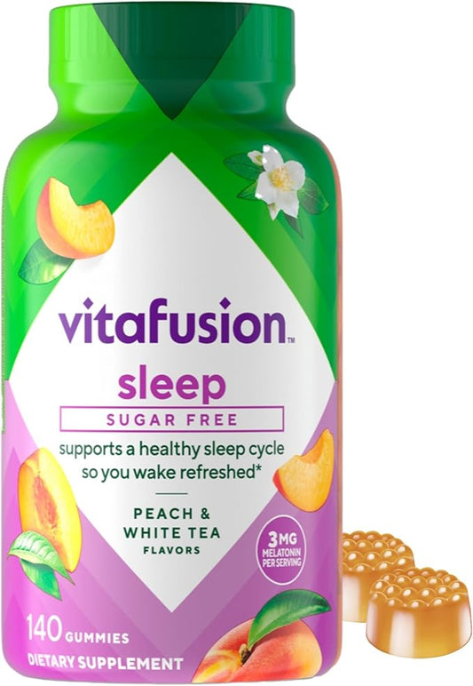 Vitafusion Melatonin Gummy Vitamins, 140 Count (Pack of 1)