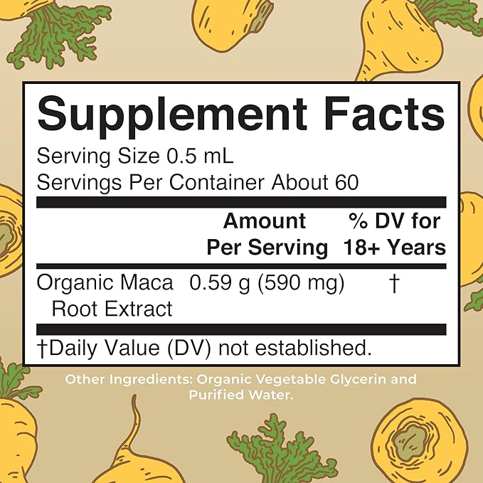 MaryRuth Organics Maca Root, 1 FZ
