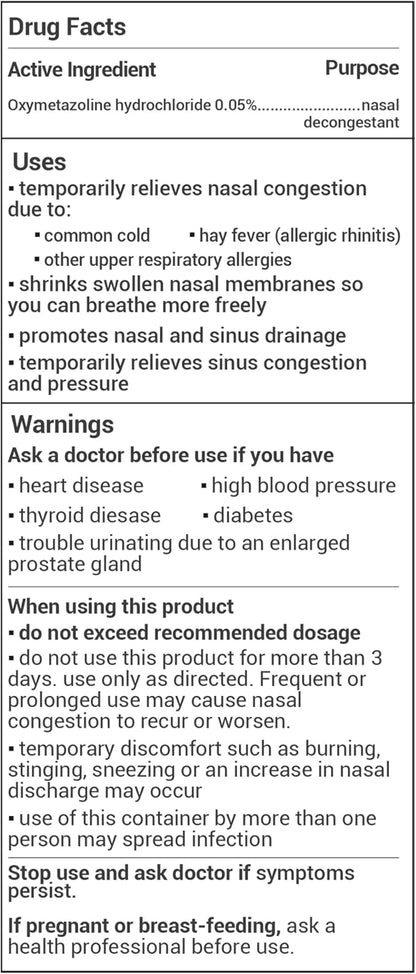 BEE and You Propolis Nasal Spray, 100% Pure Propolis Extract, Sinus & Congestion Relief, Natural Decongestant, Allergy Support, Nasal Moisturizing Spray | 1 fl oz