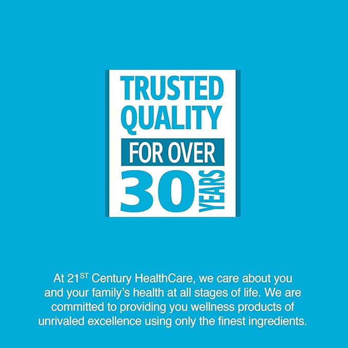 21st Century Healthcare Zinc Citrate Tablets 50mg, 60 Count (Pack of 2)