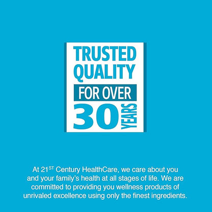 21st Century Healthcare Zinc Citrate Tablets 50mg, 60 Count (Pack of 2)