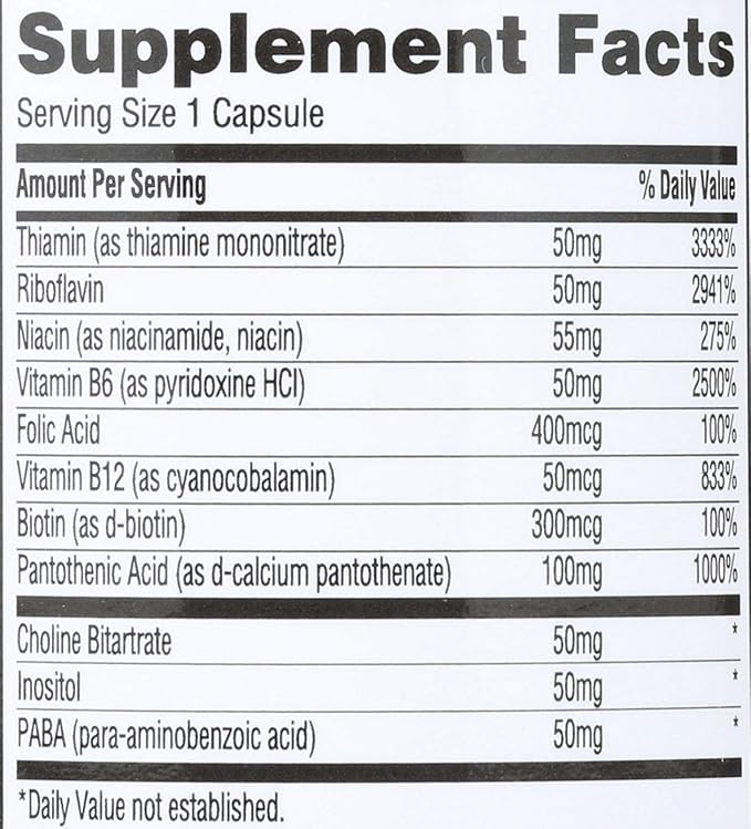 365 by Whole Foods Market, B – 50 Complex, 180 ct