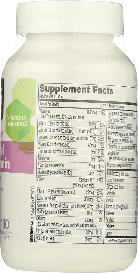 365 Everyday Value, Prenatal Multi Once Daily, 180 CT
