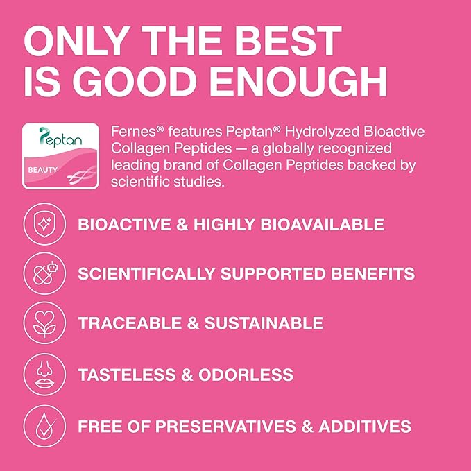 Hydrolyzed Collagen Peptides Supplement Powder for Women & Men - Ageless Skin, Strong Hair & Nails, Joint Support - Grass Fed Type I & III - Keto, Paleo, Gluten Free - 28 Servings, 9.88 oz, Unflavored