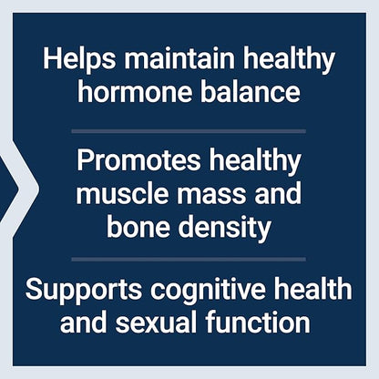 Life Extension DHEA 50 mg – Hormone Balance Supplement, Memory, Muscle Mass and Bone Density Support, Healthy Sex Drive, Gluten-Free, Non-GMO, 60 Capsules