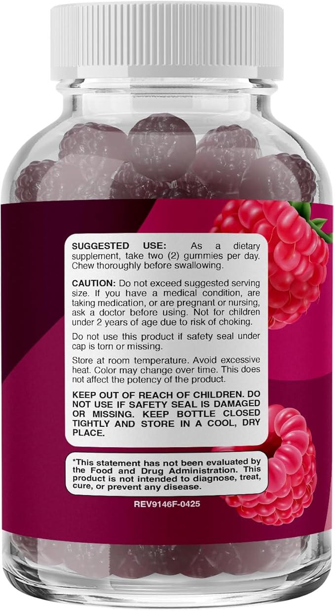 Hydrolyzed Collagen Gummies Vitamins for Adults - Hair Skin and Nails Gummies for Healthy Hair Growth Glowing Skin and Nail Care - Pure Collagen Supplement Joint Support Loss Care