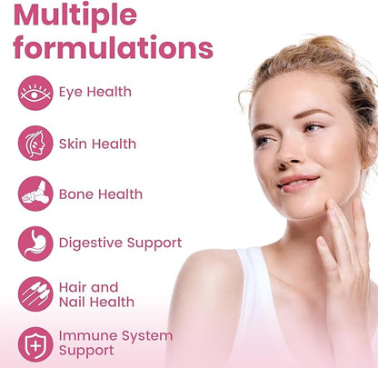 Liposomal Multivitamin for Women 1400MG - Womens Daily Multi Vitamins Supplements with Iron, Vitamin A, C, D, E and B Complex for Immune Health, Hair & Skin Support for Women 18+，120 Vegan Capsules