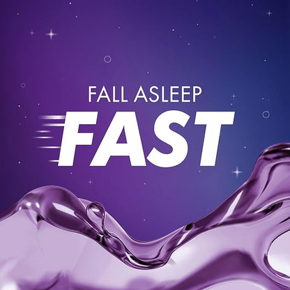 ZzzQuil, Sleep Aid, Nighttime Sleep Aid Liquid, 50 mg Diphenhydramine HCl, Fall Asleep Fast, Non-Habit Forming, Warming Berry Flavor, 12 FL OZ (Pack of 2)