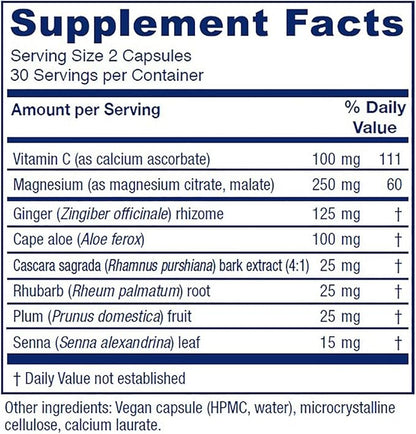 Vitanica LaxaBlend, Natural Laxative, Vegan, 60 Capsules