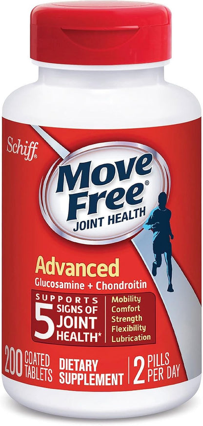 Move Free Advanced, Joint Health, Tablet (200 Count)
