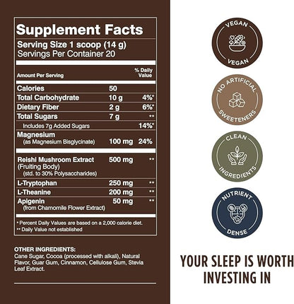 Focus + Calm + Frother Bundle – Nootropic Coffee Creamer & Cinnamon Cocoa Sleep Drink – Day-to-Night Wellness Stack for Energy, Clarity & Restful Sleep – Vegan, Clean Ingredients