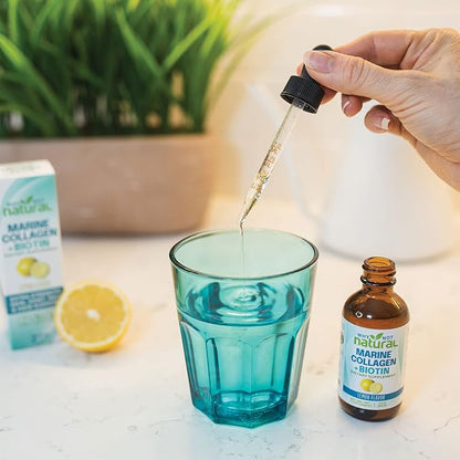 Why Not Natural Vitamin B Complex Liquid Drops and Marine Liquid Collagen for Hair, Skin and Nails
