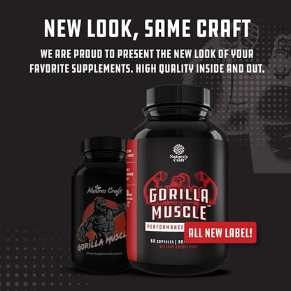 Extra Strength Testosterone Booster for Men - Natural Testosterone Supplement for Men with Horny Goat Weed Maca Root Tongkat Ali and Saw Palmetto Extract for Muscle Enlargement Stamina and Strength