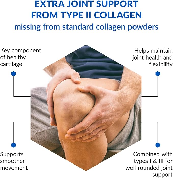 BioTrust Tri Collagen Powder - 3-in-1 Hydrolyzed Collagen Peptides Powder (Types I, II, & III) - Grass Fed Collagen Protein Powder for Anti Aging, Skin, Hair, Bone & Joint Health - Unflavored, 7 Oz.