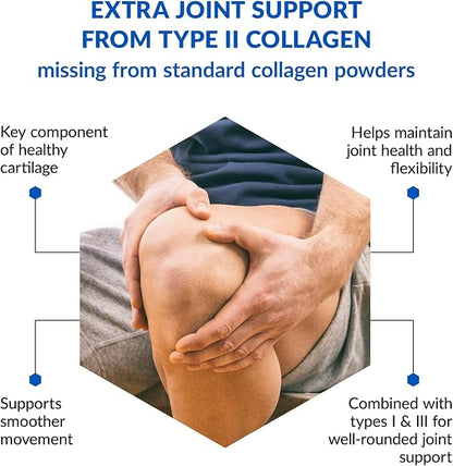 BioTrust Tri Collagen Powder - 3-in-1 Hydrolyzed Collagen Peptides Powder (Types I, II, & III) - Grass Fed Collagen Protein Powder for Anti Aging, Skin, Hair, Bone & Joint Health - Unflavored, 7 Oz.