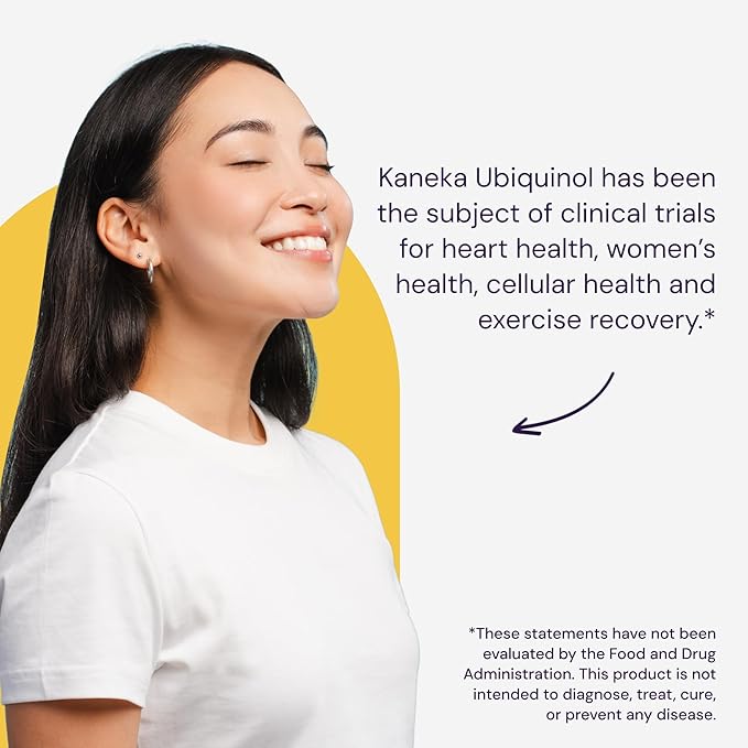 Healthy Origins Ubiquinol (Active Form of CoQ10), 300 mg - Kaneka Ubiquinol Supplements for Heart Health & Antioxidant Support - Gluten-Free & Non-GMO Supplement - 60 Softgels