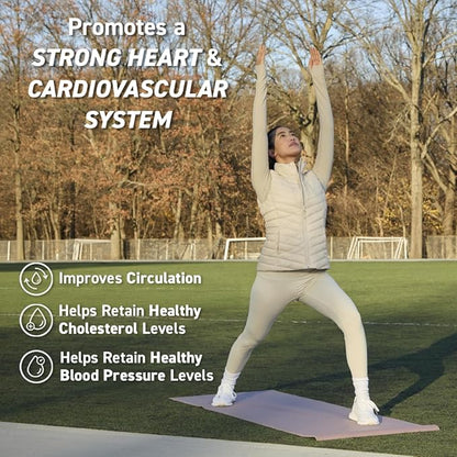 CocoaVia Cardio Health Supplement, 30 Day, 500mg Cocoa Flavanols, Support Heart Health, Boost Nitric Oxide, Blood Circulation, Energy, Vegan, Dark Chocolate, 60 Capsules