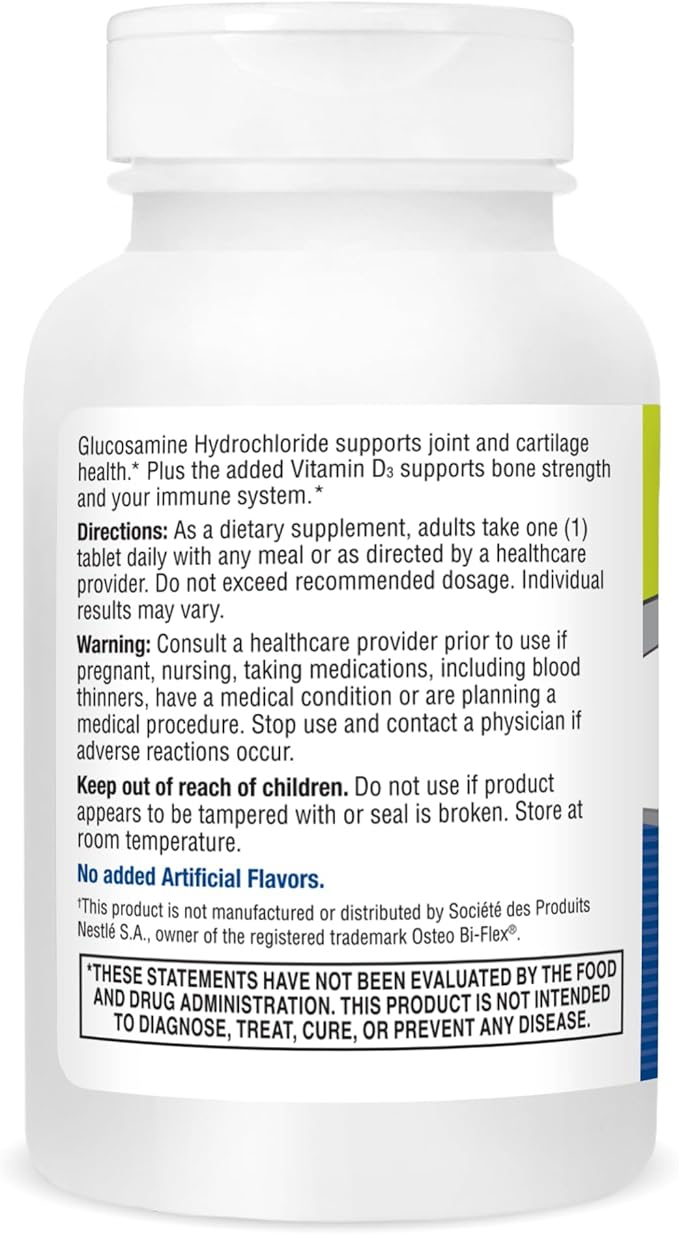 21st Century Glucosamine Daily Complex Plus D Tablets, 60 Count (27708)