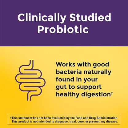 Nature Made Probiotics Extra Strength Dosage, Probiotics for Women and Men 8 Billion CFU per 2 Gummies, 42 Probiotic Gummies, 21 Day Supply