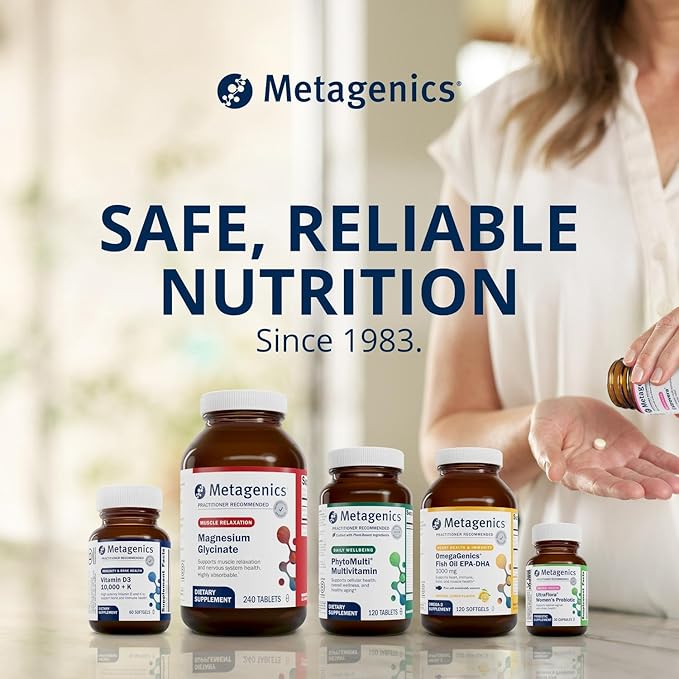 Metagenics HerWellness Estrovera - All-Natural, Hormone-Free Perimenopause & Menopause Support - for Hot Flashes, Menopause Relief, Night Sweats - Gluten-Free - Vegetarian - Non-GMO - 90 Tablets