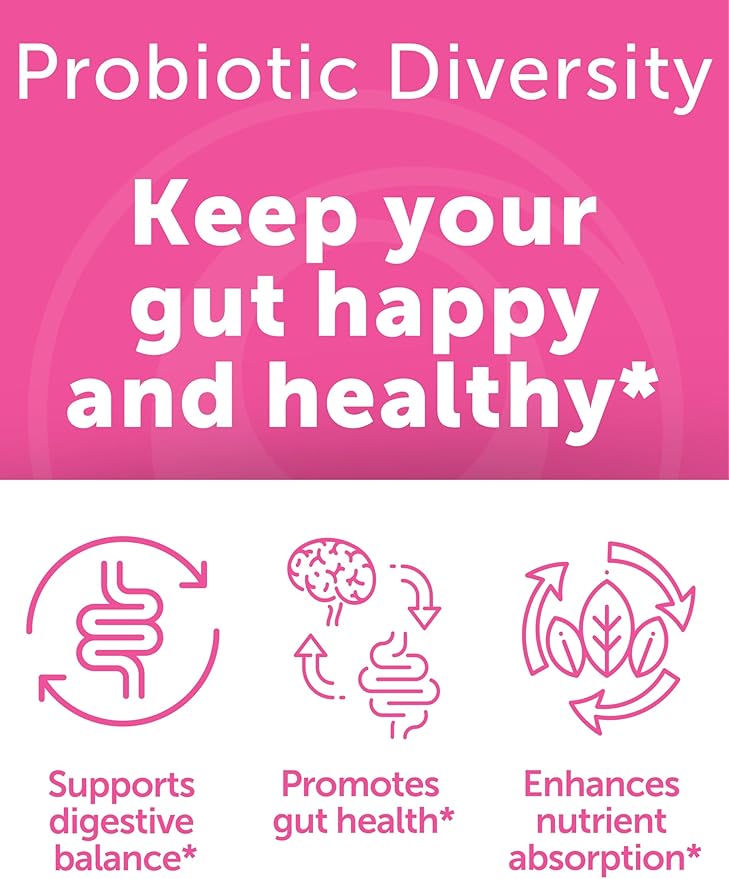 Lunakai USA Made Prebiotic + Probiotic Gummies for Women and Men - High Potency 5 Billion CFUs with Fibers - Non-GMO Gut Health Support 60ct