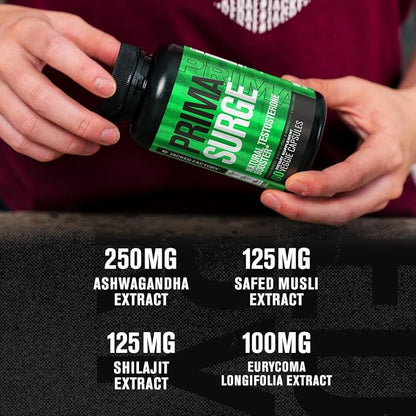 Jacked Factory Androsurge Estrogen Blocker for Men + Primasurge Testosterone Booster for Men + Burn XT Burn-XT Thermogenic Fat Burner - Appetite Suppressant for Weight Loss