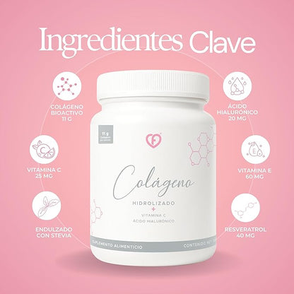 Caro FIT - Hydrolyzed Collagen Powder with Vitamin C and Hyaluronic Acid 500 g