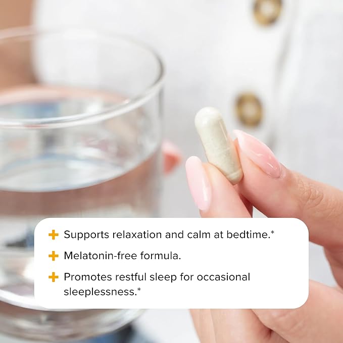 Redd Remedies, at Ease PM, Natural Sleep Aid, Supports Relaxation, 30 Vegetarian Capsules